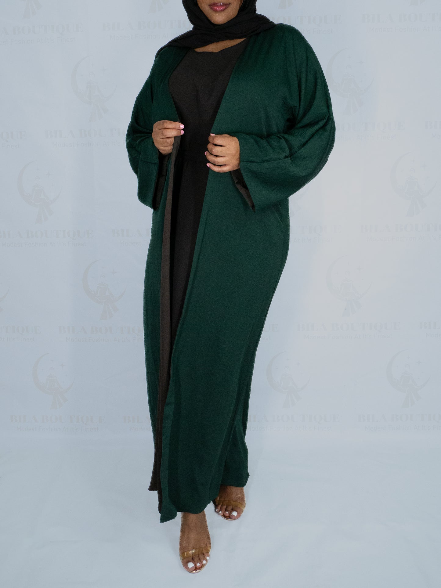 Brown Double Sideded Abaya