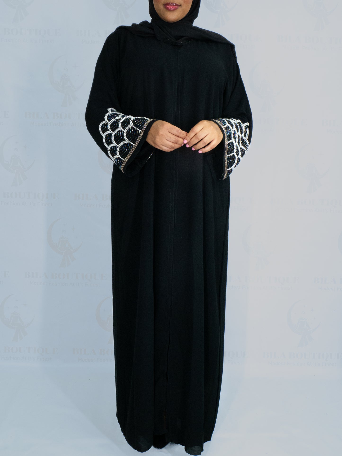 Black Pearl Abaya