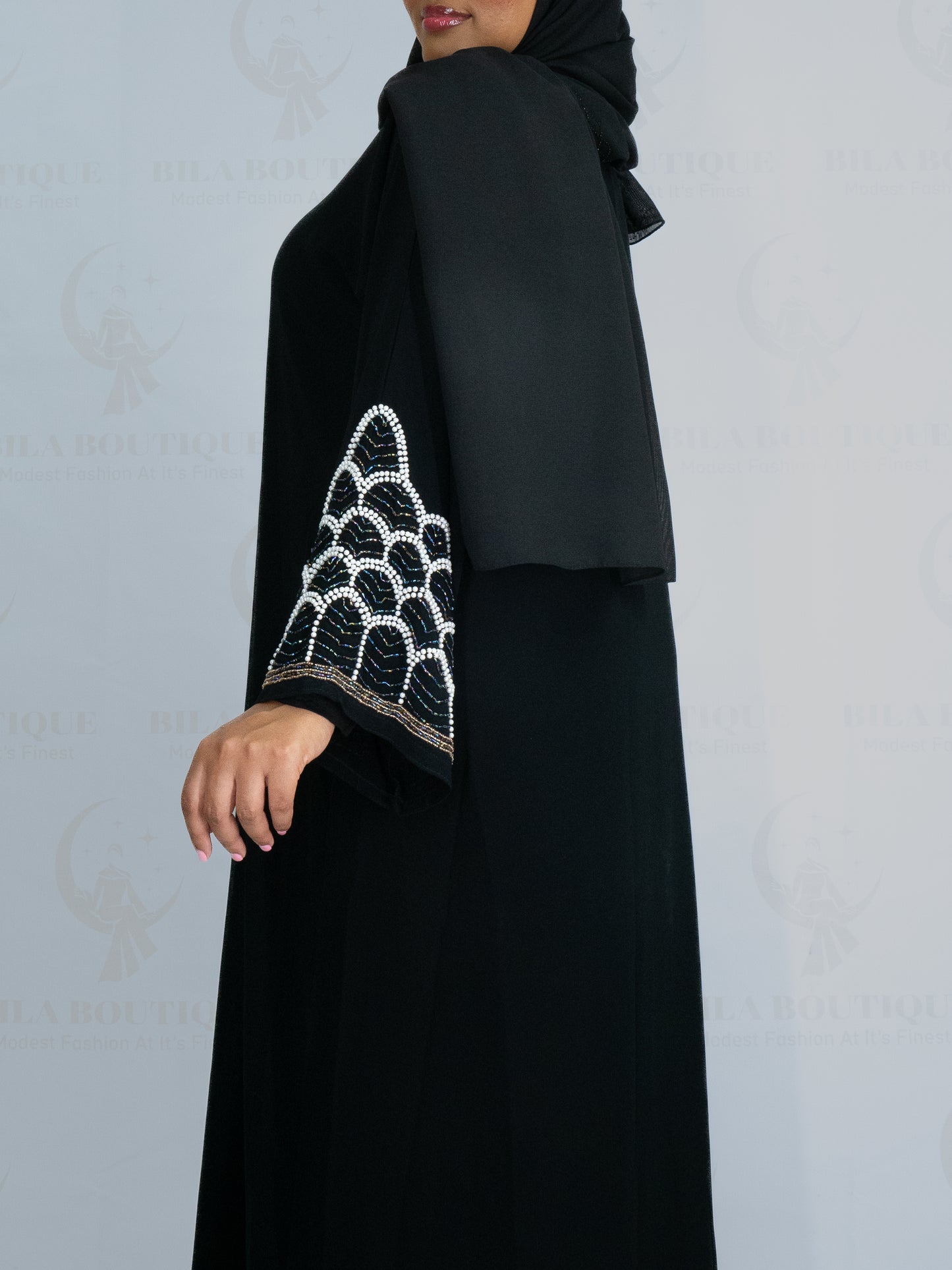 Black Pearl Abaya