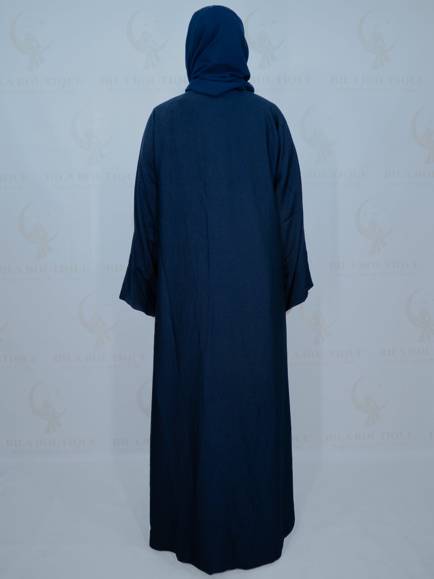 Blue Double Sideded Abaya