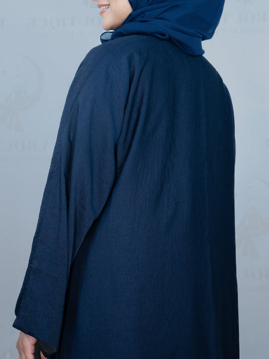 Blue Double Sideded Abaya