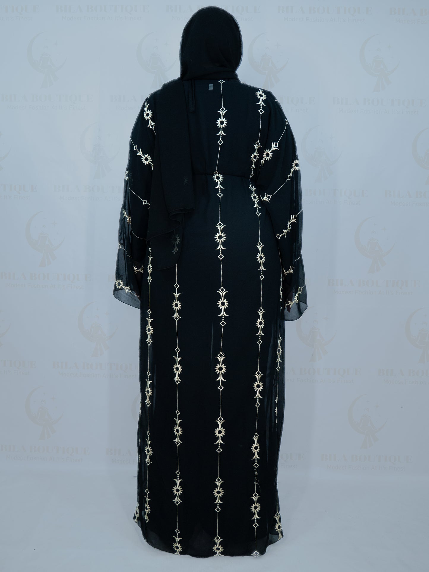 Black Diamond Sun Abaya